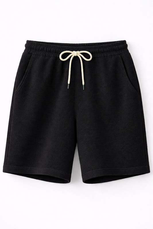 Pack of 2 Waffle Knit Shorts