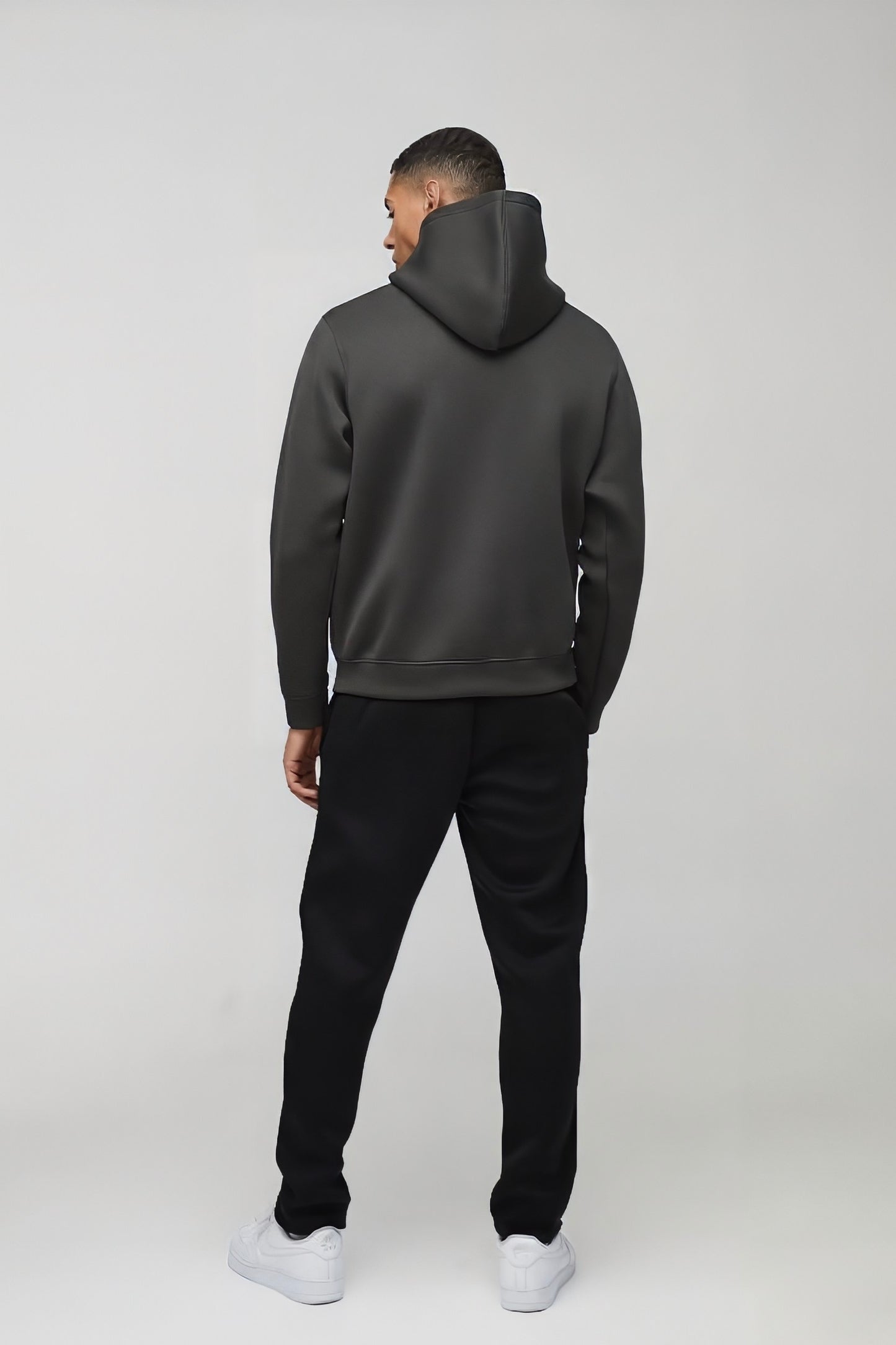 Men’s Tracksuit – Zipper Hoodie with Fleece Trouser