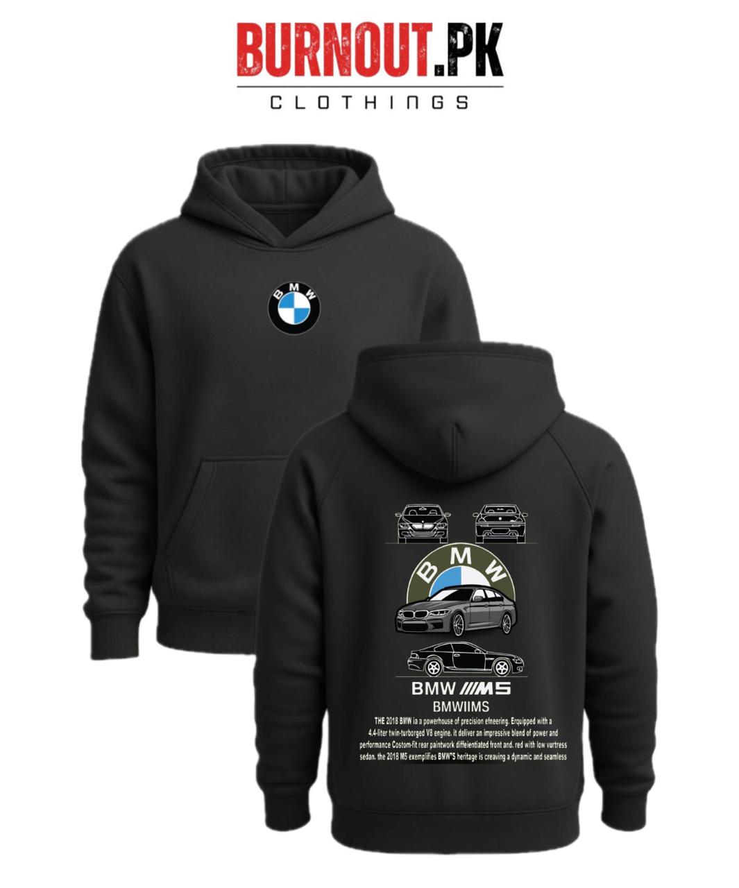 Men’s Bmw Digital Printed Hoodie