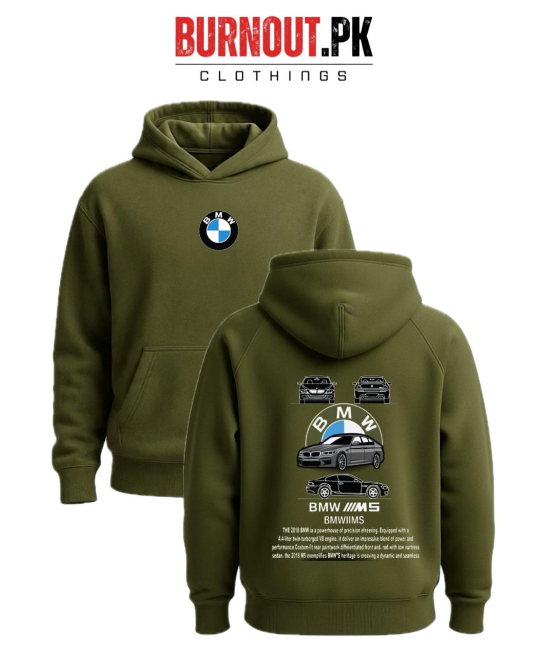 Men’s Bmw Digital Printed Hoodie