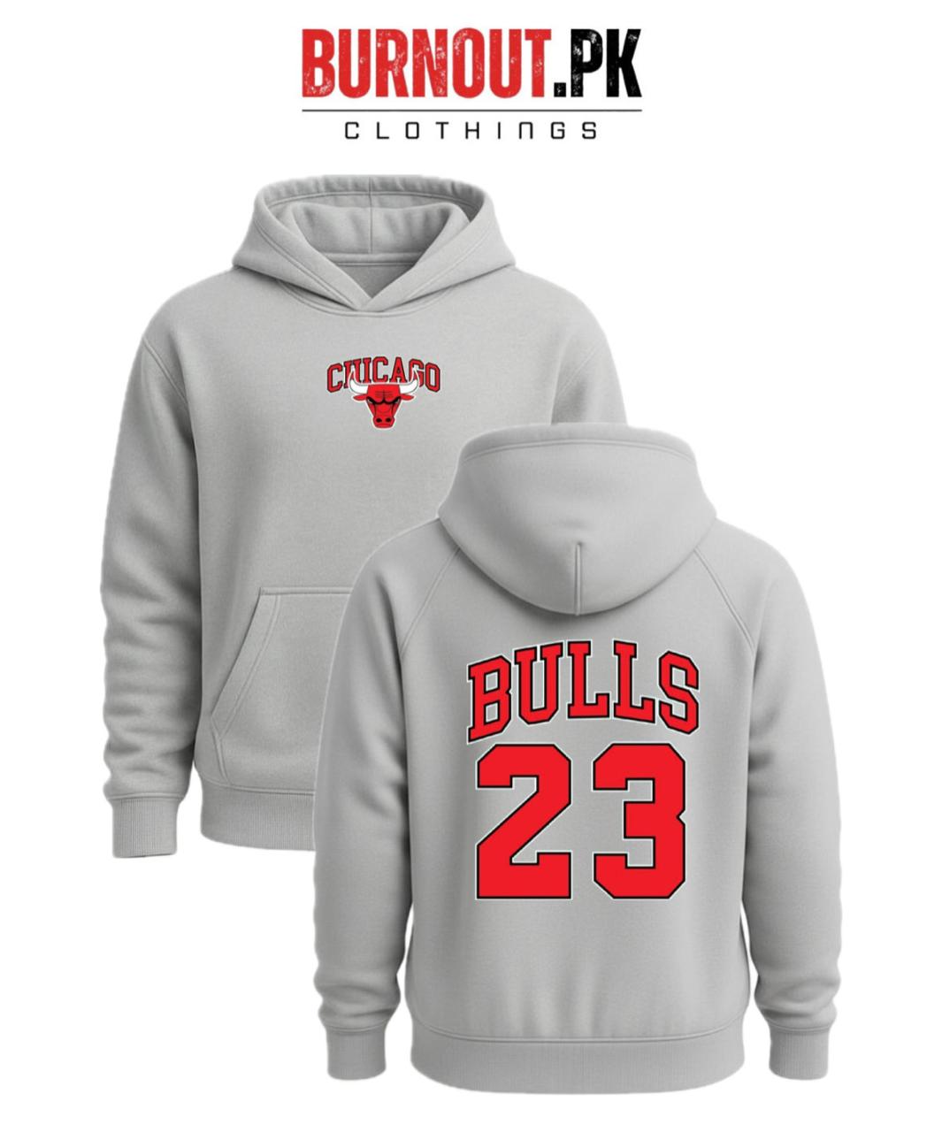 Men’s Bulls Digital Printed Hoodie