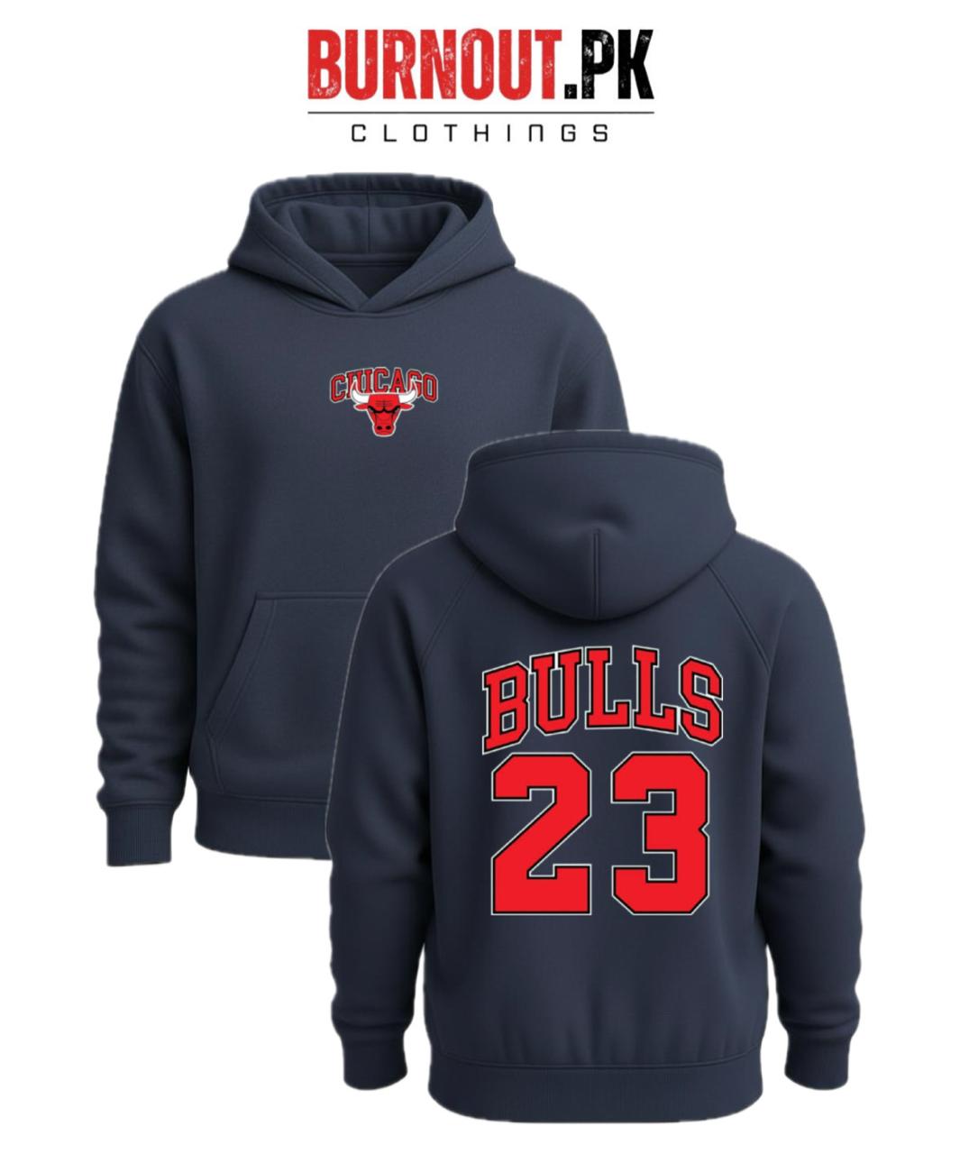 Men’s Bulls Digital Printed Hoodie