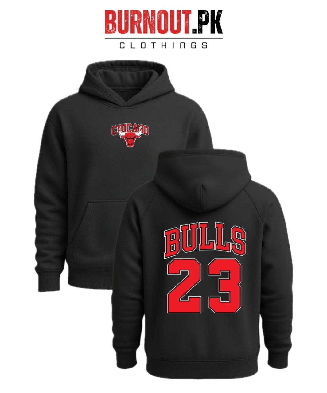 Men’s Bulls Digital Printed Hoodie