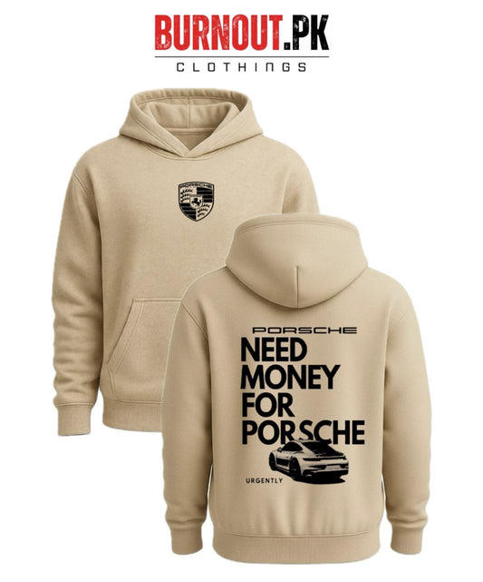 Men’s Need money for porsche Digital Printed Hoodie