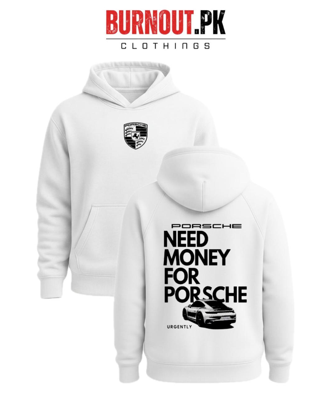 Men’s Need money for porsche Digital Printed Hoodie