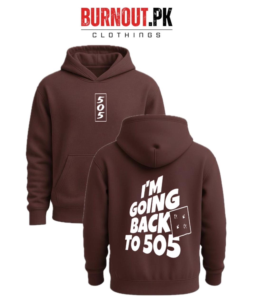 Men’s I’m going back Digital Printed Hoodie