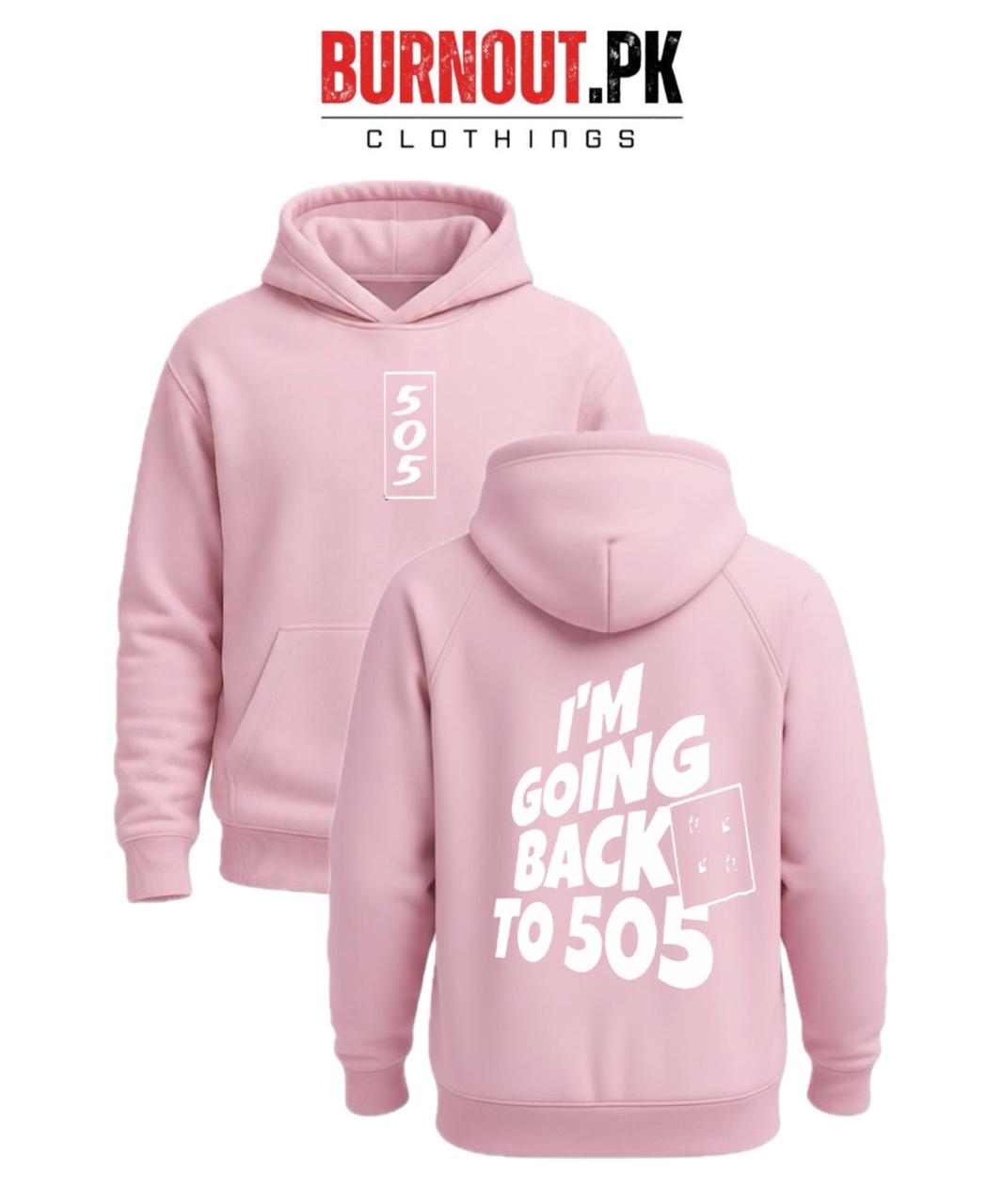 Men’s I’m going back Digital Printed Hoodie