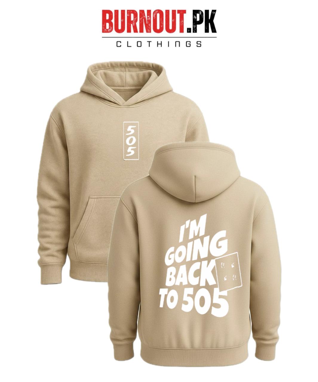 Men’s I’m going back Digital Printed Hoodie
