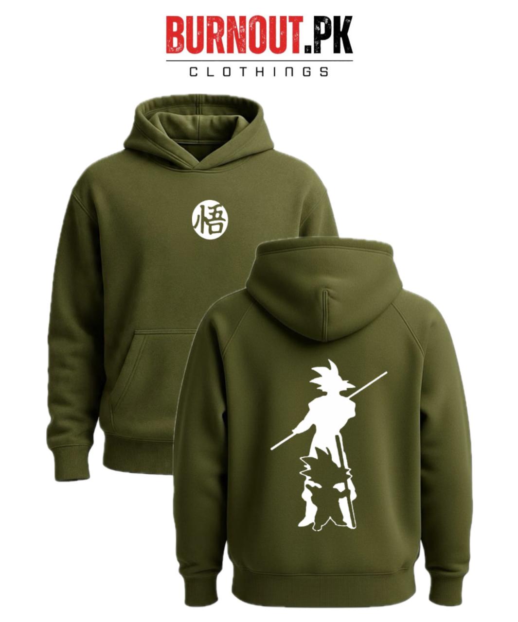Men’s shadow goku Digital Printed Hoodie