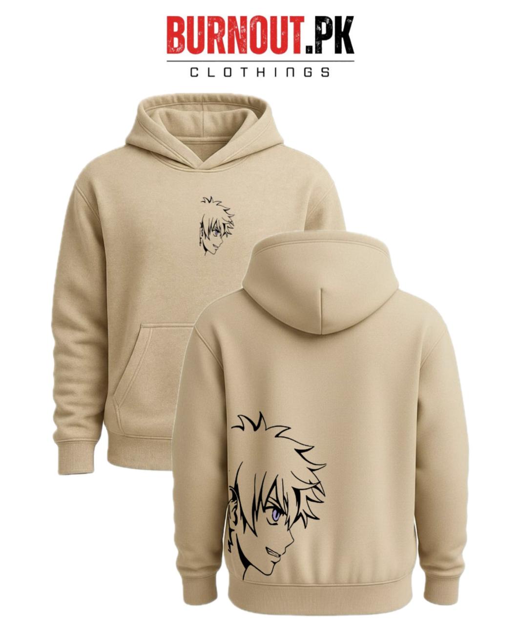 Men’s goku face Digital Printed Hoodie