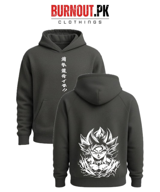Men’s Chinese goku Digital Printed Hoodie
