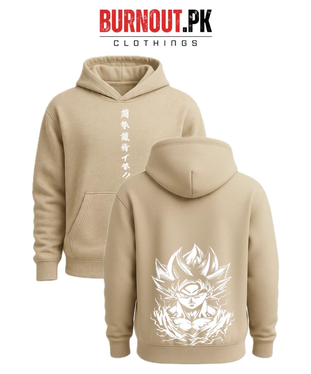 Men’s Chinese goku Digital Printed Hoodie