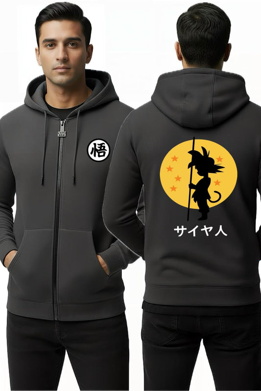 Men’s Premium Zipper Hoodie - Digital Printed