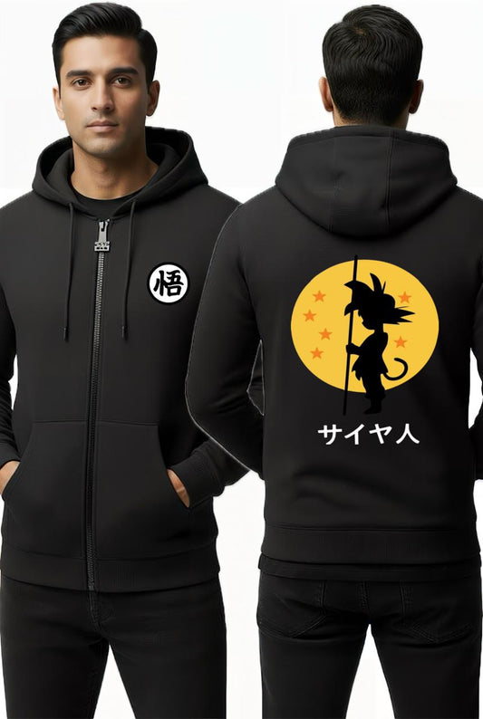 Men’s Premium Zipper Hoodie - Digital Printed