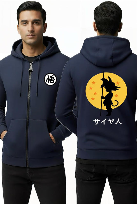 Men’s Premium Zipper Hoodie - Digital Printed