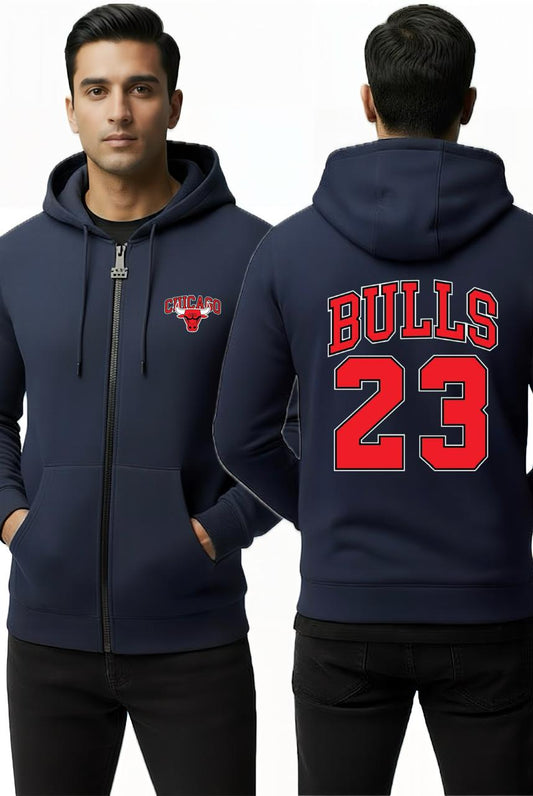 Men’s Premium Zipper Hoodie - Digital Printed