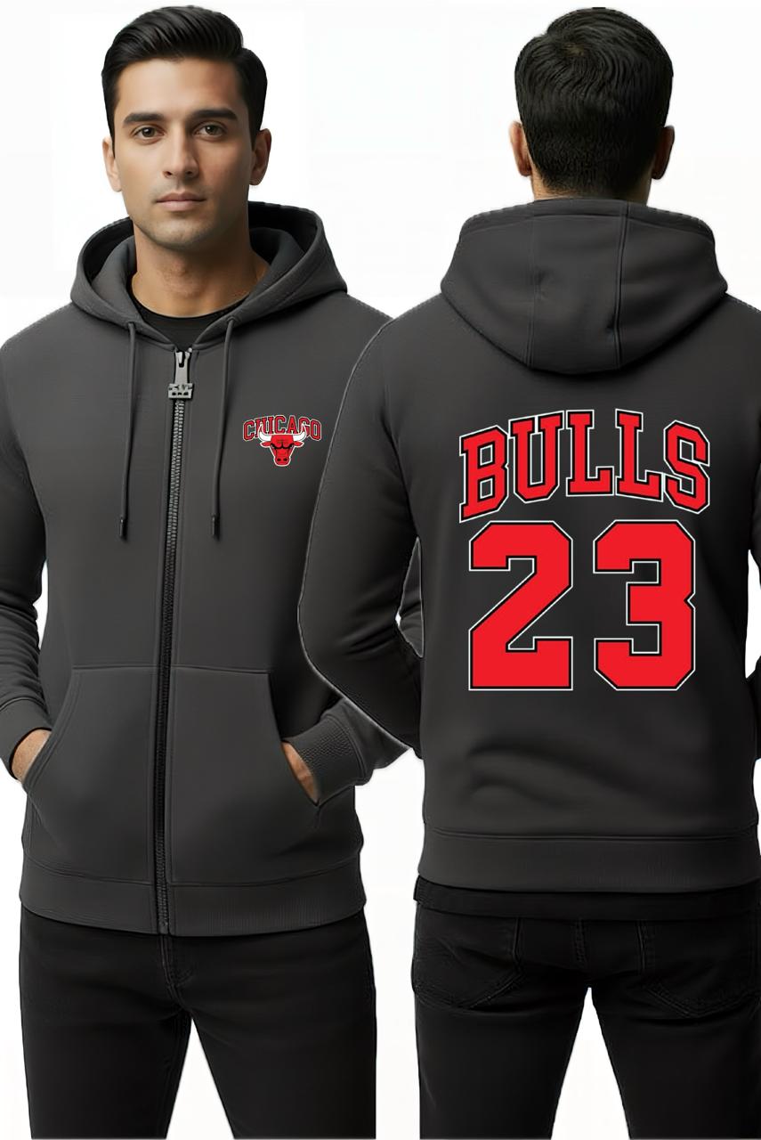 Men’s Premium Zipper Hoodie - Digital Printed
