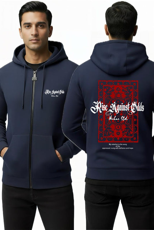 Men’s Premium Zipper Hoodie - Digital Printed
