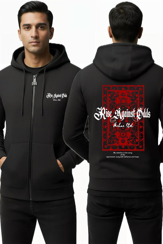 Men’s Premium Zipper Hoodie - Digital Printed