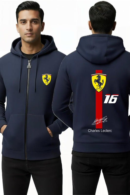 Men’s Premium Zipper Hoodie - Digital Printed