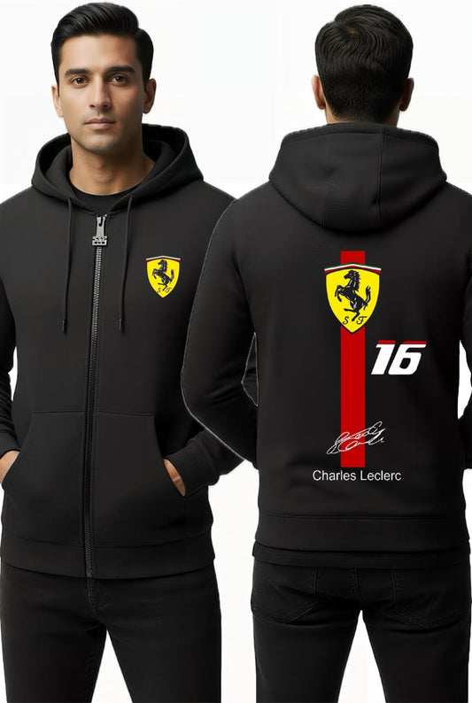 Men’s Premium Zipper Hoodie - Digital Printed