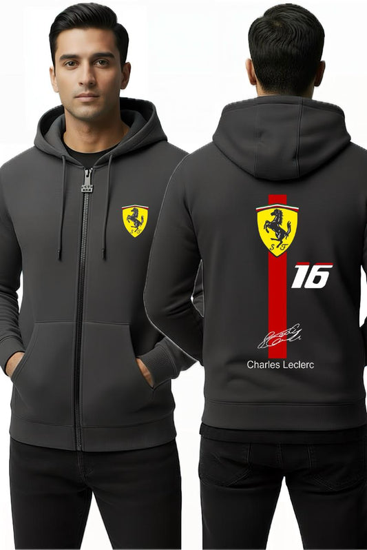 Men’s Premium Zipper Hoodie - Digital Printed