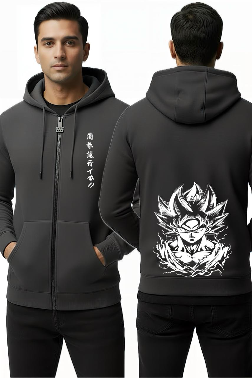Men’s Premium Zipper Hoodie - Digital Printed