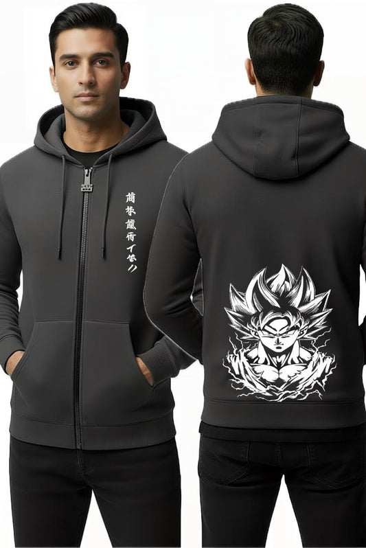 Men’s Premium Zipper Hoodie - Digital Printed