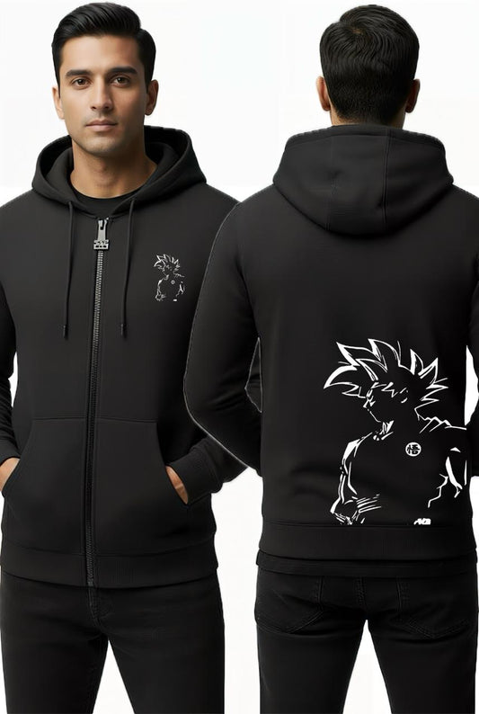 Men’s Premium Zipper Hoodie - Digital Printed