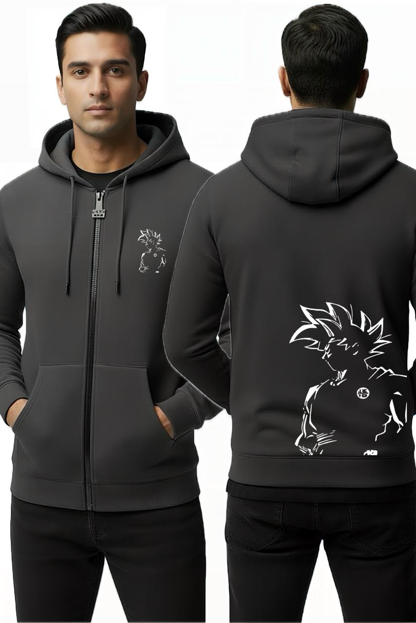 Men’s Premium Zipper Hoodie - Digital Printed