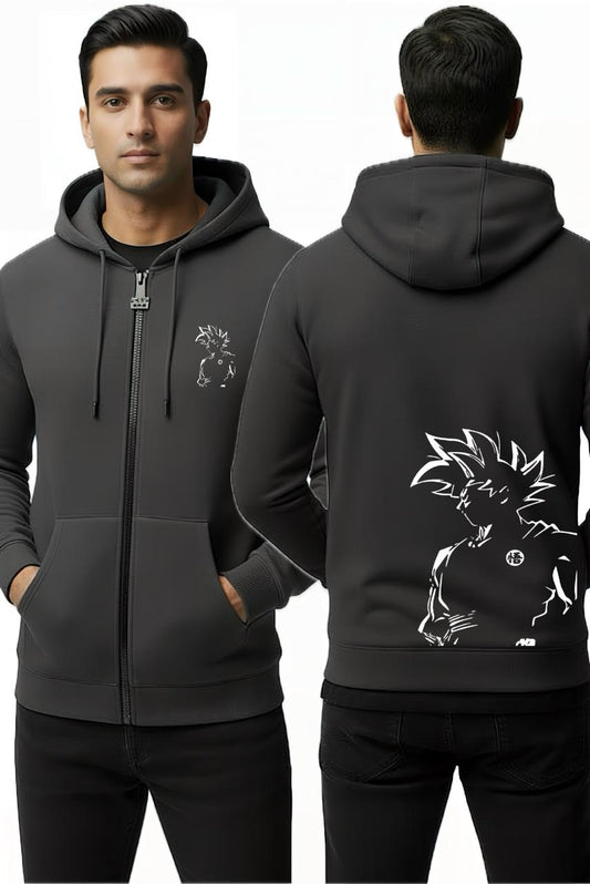 Men’s Premium Zipper Hoodie - Digital Printed