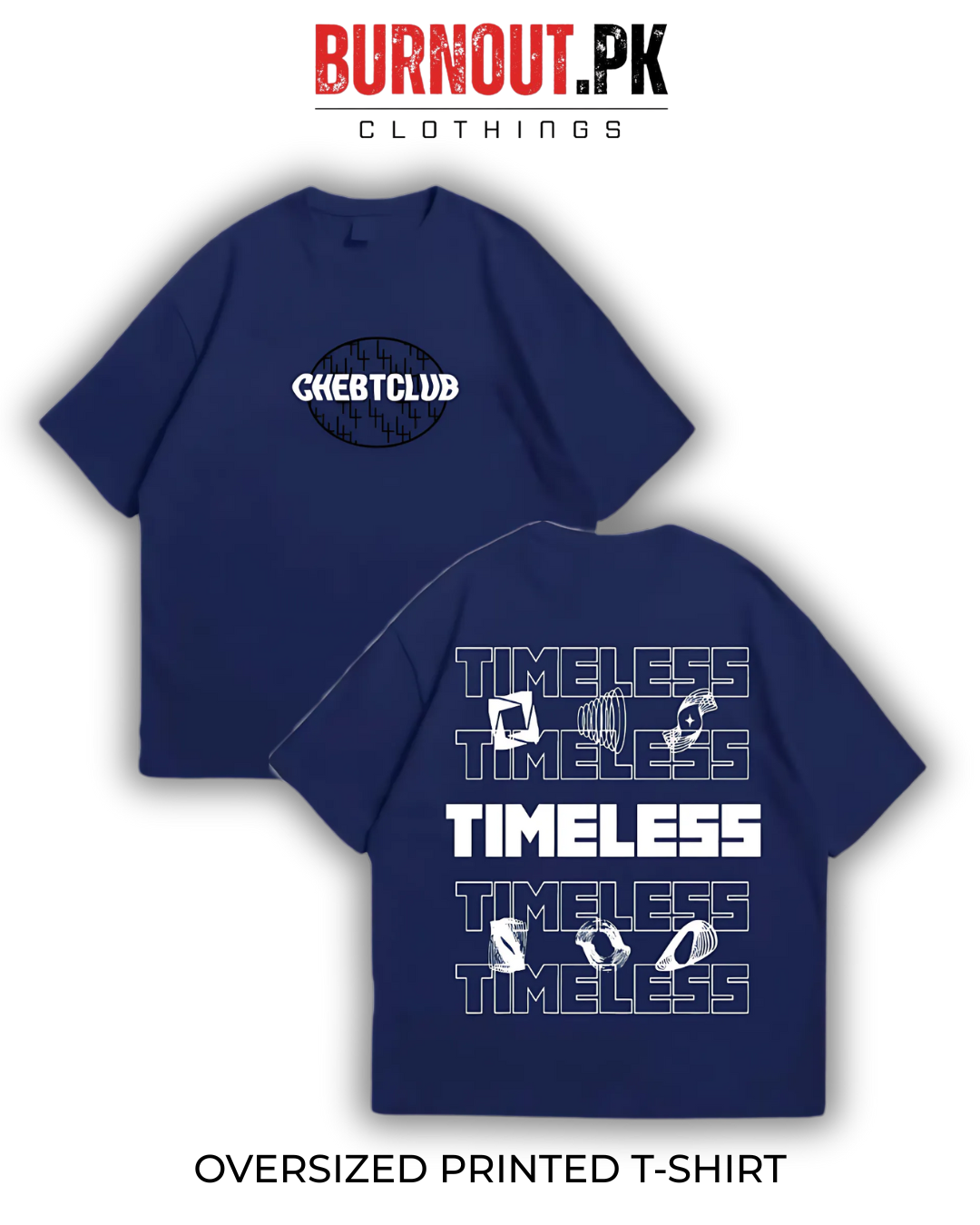 Timeless Oversized Dropshoulder Tee - DTF Printed Tshirt For Men and Women