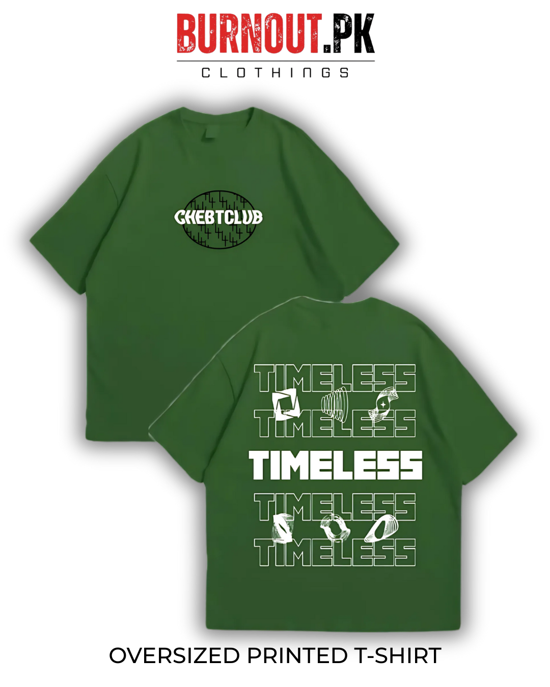 Timeless Oversized Dropshoulder Tee - DTF Printed Tshirt For Men and Women