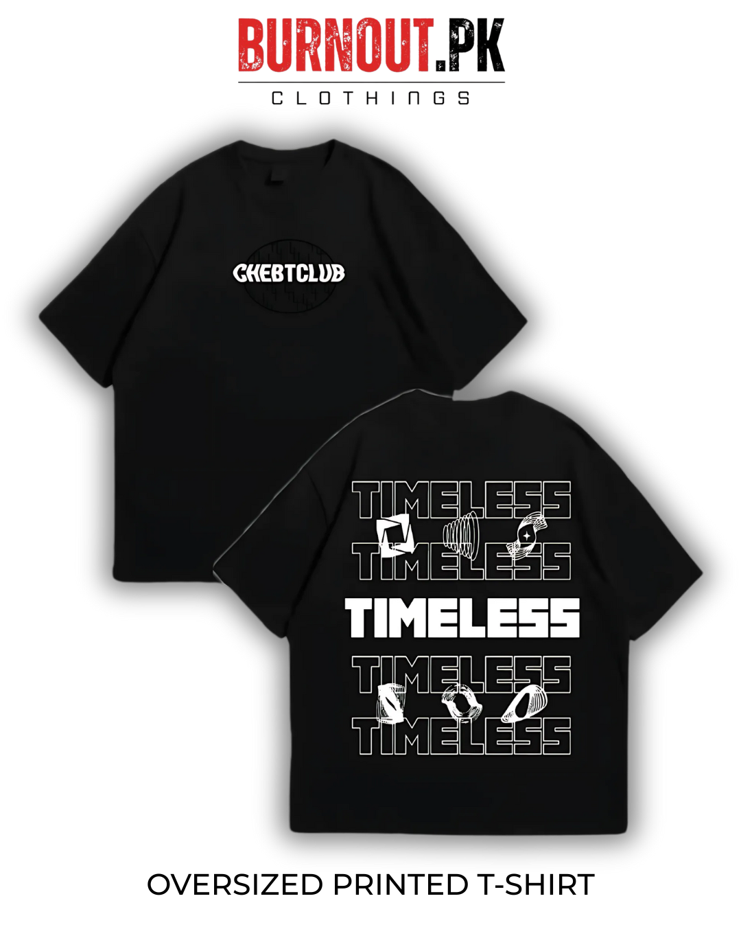 Timeless Oversized Dropshoulder Tee - DTF Printed Tshirt For Men and Women