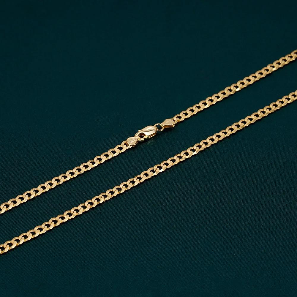 Cuban 1.5MM Stainless Steel Chain (Golden)