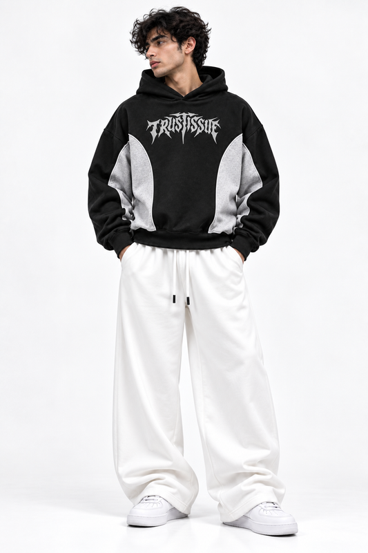 Oversized Streetwear Tracksuit - Oversized Streetwear Hoodie & Baggy Trouser
