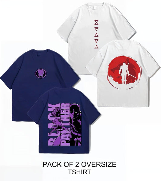 Oversized Dropshoulder Graphic DTF Printed Tshirt For Men and Women