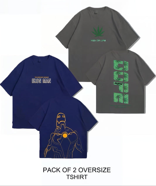 Oversized Dropshoulder Graphic DTF Printed Tshirt For Men and Women
