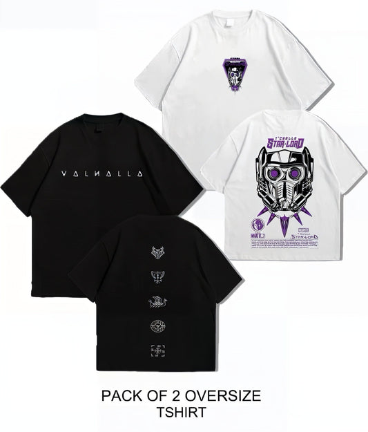 Oversized Dropshoulder Graphic DTF Printed Tshirt For Men and Women