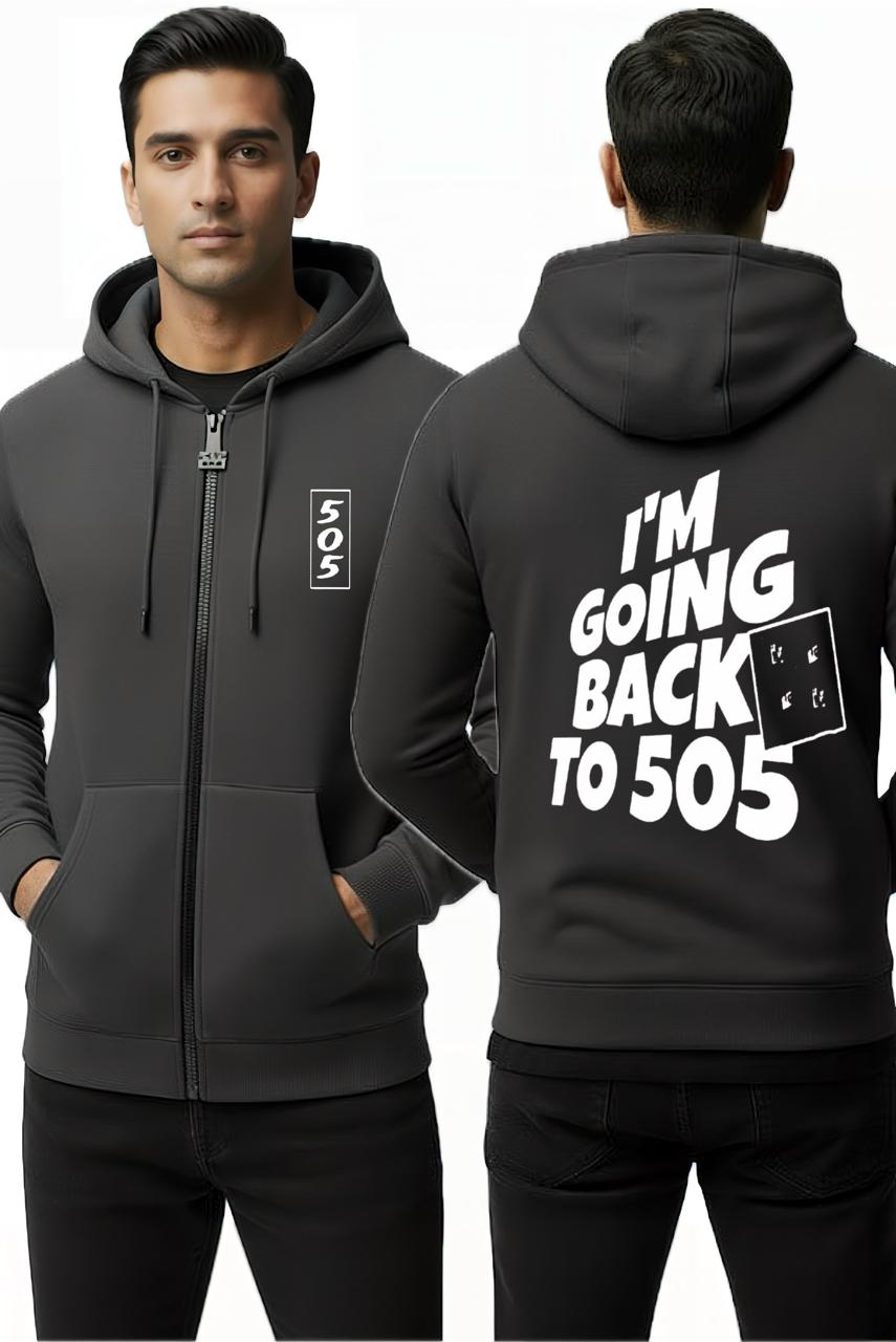 Men’s Premium Zipper Hoodie - Digital Printed