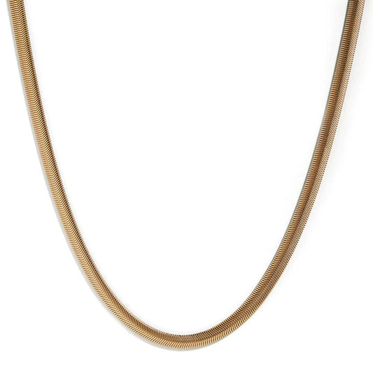 Snake 2.5MM Stainless Steel Chain (Golden)